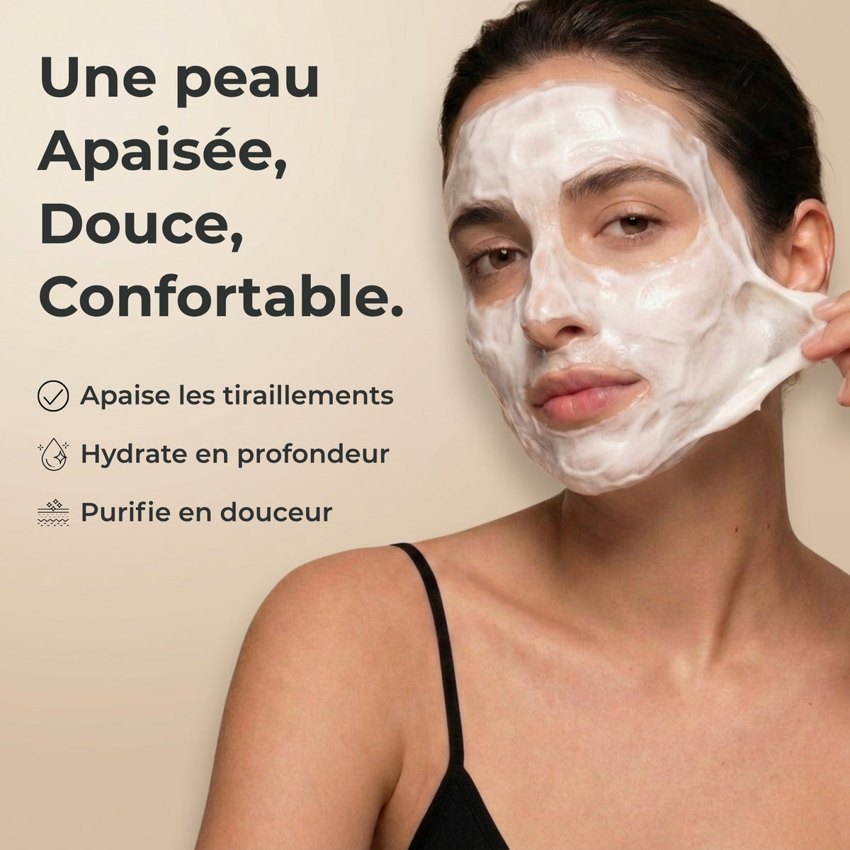 Masque au lait de chèvre